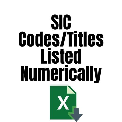 sic codestitles listed numerically naics association
