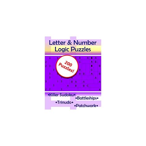 Letter Number Logic Puzzles Killer Sudoku Ubuy India