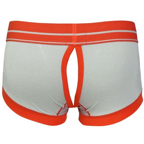 Sexy Men Open Back Boxer Shorts Buckled Pouch Underwear Bikini Briefs Jockstrap EBay