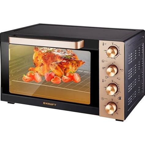 Мини-печь KRAFT KF-MO 3505 KGL, золотой, 35 л купить по низкой цене с ...