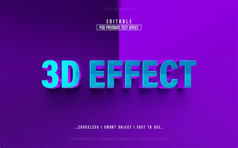 3d Effect Editable Psd Text Effect Style Graphic By Mdjahidul99519 · Creative Fabrica