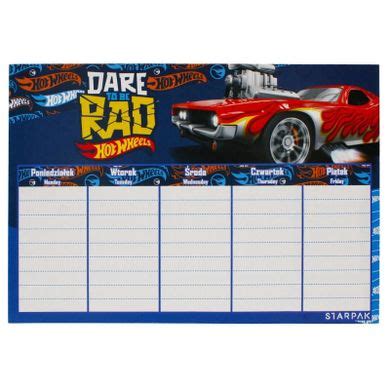 Starpak Hot Wheels Plan Lekcji Smyk