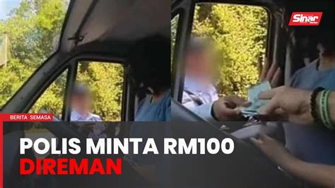 Anggota Polis Trafik Tular Minta Wang Direman Tiga Hari Lagi YouTube