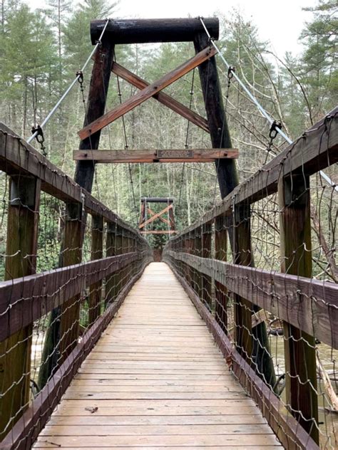 Toccoa River Swinging Bridge - Southeast 4x4 Trails