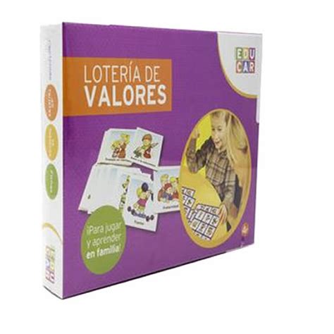 Loteria De Valores Comprar En LA EDUCADORA SHOP