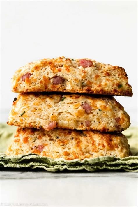 Savory Ham And Cheese Scones Sally S Baking Addiction