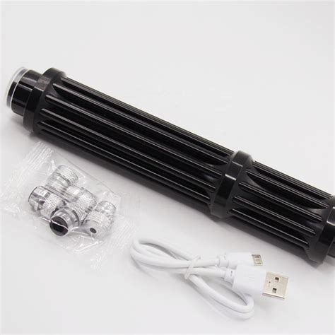 Зеленая лазерная указка-USB 10000 м, мощное устройство, горящая спичка ...