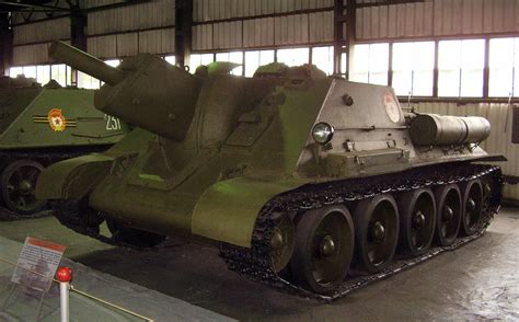 Assault Gun SU-122 | Tank museum Patriot park Moscow