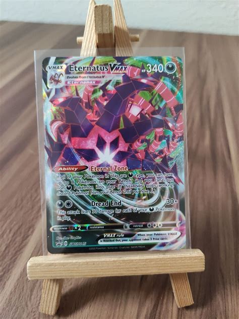 Mavin Eternatus VMax SWSH045 Full Art Textured Holo Ultra Rare Promo