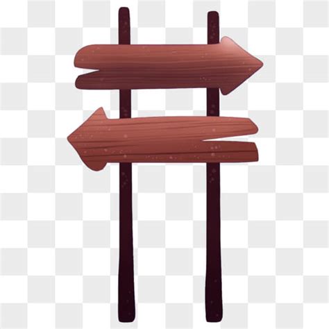 Descarga Letreros De Madera Con Flechas Pngs En Línea Creative Fabrica