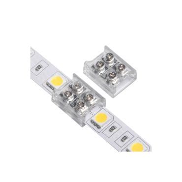 Connecteur Ruban LED 12 24V DC Pour Jonction Avec Vis Ledkia