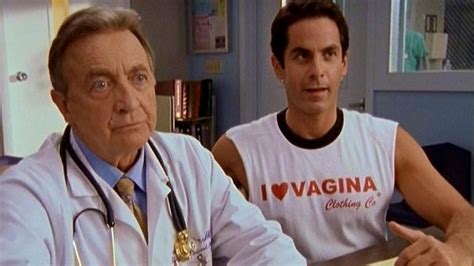 The T Shirt I Love Vagina From Dr Todd Quinlan Robert Maschio Scrubs Spotern