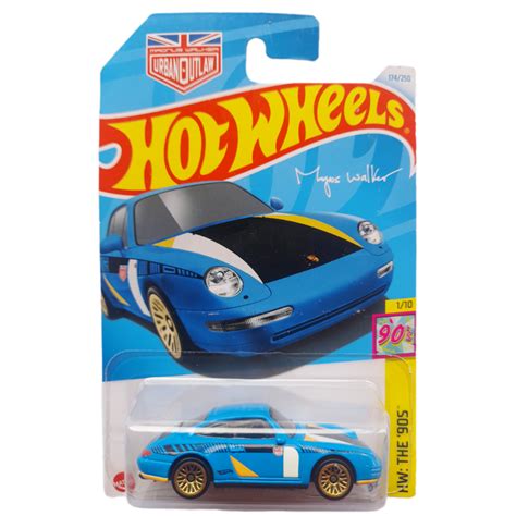 Jual Hot Wheels Urban Outlaw Magnus Walker 1996 Porsche Carrera Blue Shopee Indonesia
