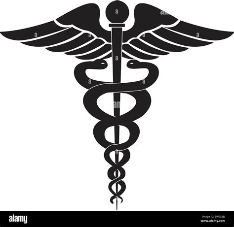 Medical Sign Medical Symbol Medical Snake Caduceus Logo Caduceus