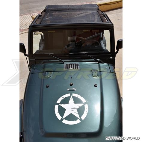 Sonnendach Bikini Schwarz Vorne Hinten Jeep Wrangler TJ XOST X Offroad