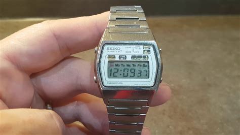 1977 Seiko A128 5010 Vintage Lcd Watch Youtube