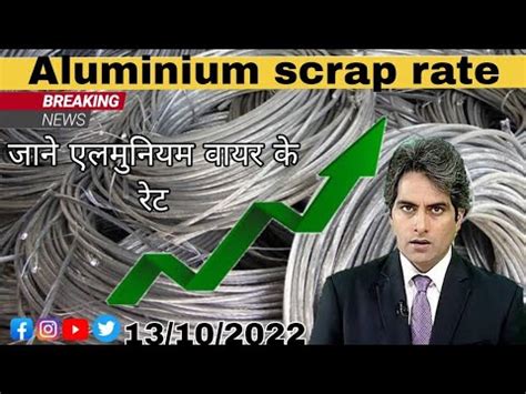 Aluminium Wire Rate Aluminium Scrap Rate Metal Price Today Silver