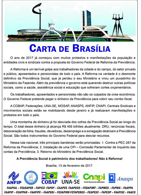 Cobap Carta De Brasília