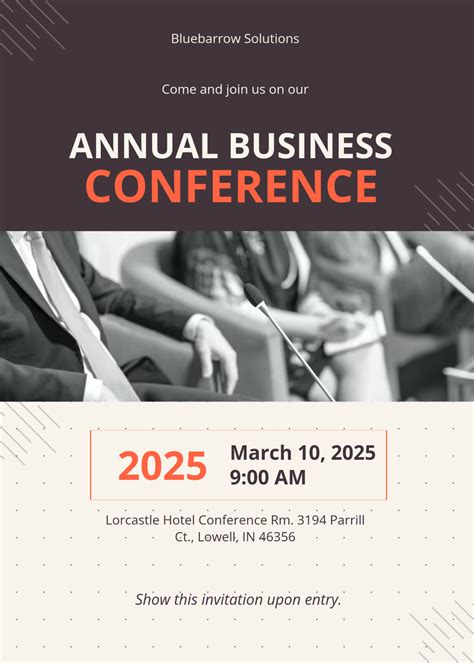 Invitation Letter Conference Business Letter Format 1