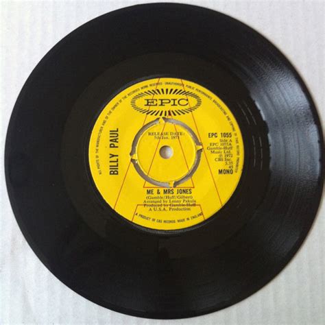 Billy Paul Me And Mrs Jones Vinyl At Discogs