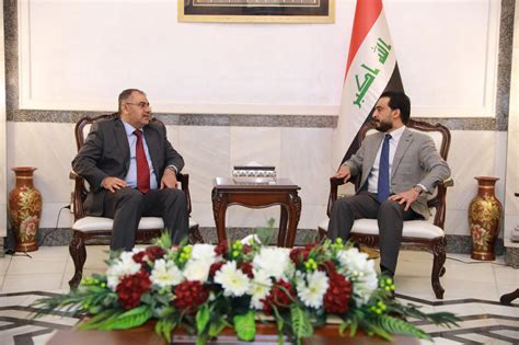 The Speaker receives Minister of Higher Education and Scientific
