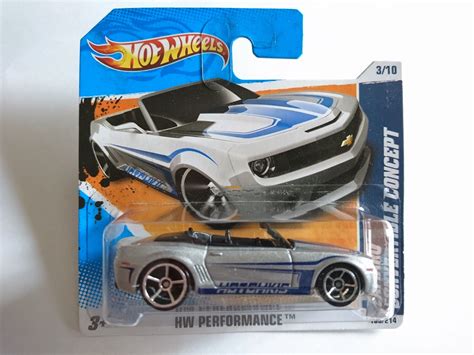 Chevrolet Camaro Concept Convertible Hot Wheels Hot Wheels Chevrolet Camaro