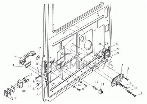 Как поставить стеклоподъемник на маз - фото