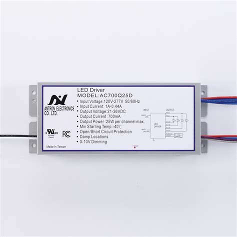 Multiple Channel Led Driver 25w 48w Am160 Ballast Led Driver