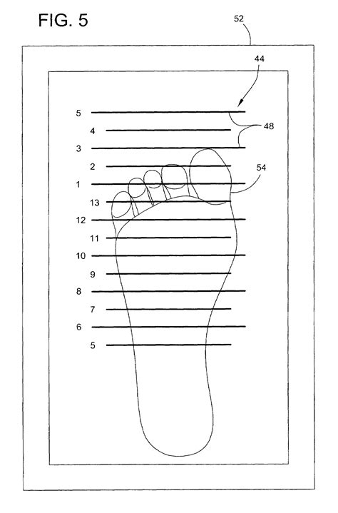 Printable Foot Measuring Tool