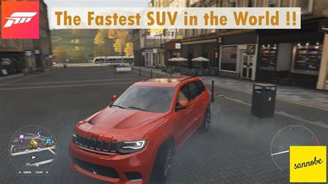 Forza Horizon 4 Jeep Grand Cherokee Trackhawk Game Play YouTube