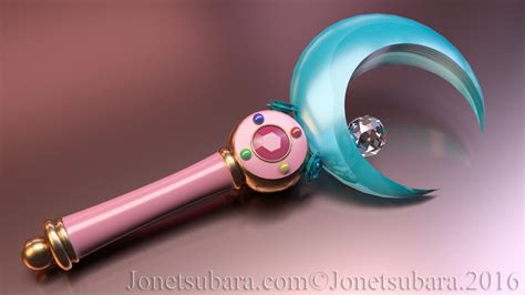 Sailor Moon Crystal Moon Wand By Jonetsubara On Deviantart