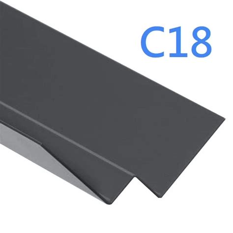 Internal Corner Aluminium Profile For Cedral Click Slate Grey C