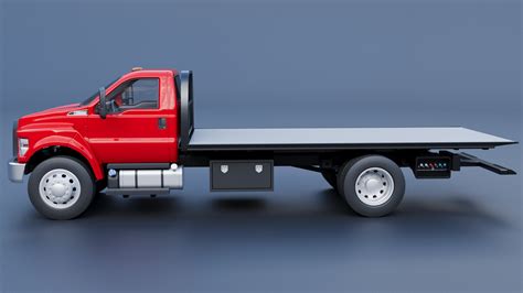 3d File Ford F 650 Regular Cab Tow Truck 2023 🚙・model To Download And