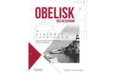 Obelisk Wines Ded Reckoning Cabernet Sauvignon 2012 Naked Wines