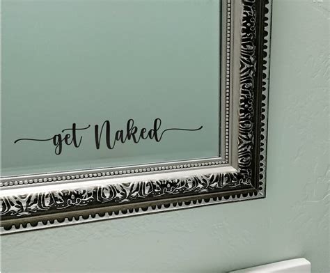 Get Naked Vinyl Decal Sticker Etsy