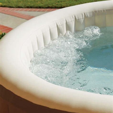 Inflatable Hot Tub Spa Round X Cm Intex Purespa