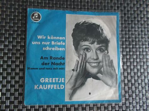 7 1964 KULT GREETJE KAUFFELD Wir können uns nur Briefe schreiben