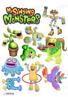 Ideias De My Singing Monsters Aniversario Desenho De Fogueira