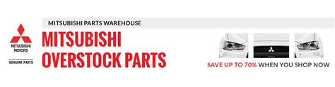 Mitsubishi Auto Parts Online 70% Off | Discount OEM Mitsubishi Parts ...