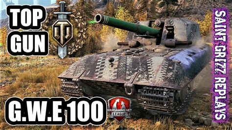 WoT G W E 100 Gameplay 6 Frags 5k Dmg SPG Arty Review YouTube