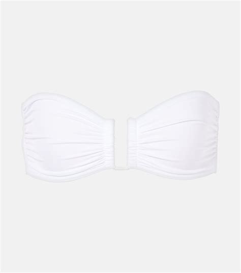 Show Bandeau Bikini Top In White Eres Mytheresa