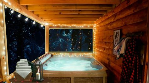 Relaxing Hot Tub Ambience Jacuzzi Spa Ambience Hot Tub Water