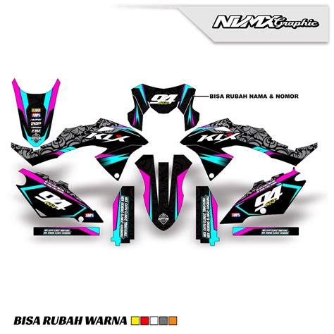 Jual DECAL KAWASAKI KLX BF DESAIN CUSTOM FULL BODY STIKER VARIASI KLX