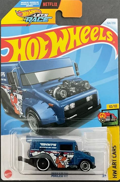 Hot Wheels Mailed It New For Mainline Hw Art Cars