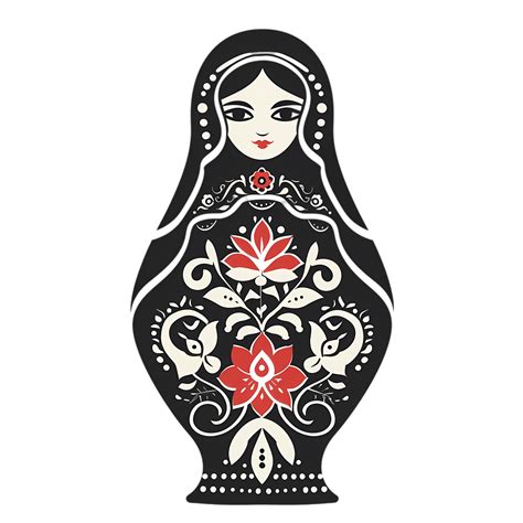 Traditional Russian Nesting Doll Illustration 46802829 PNG
