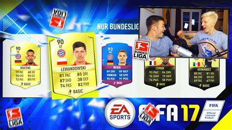 FIFA 17 OMFG DAS BESTE BUNDESLIGA FUT DRAFT DEUTSCH ULTIMATE TEAM