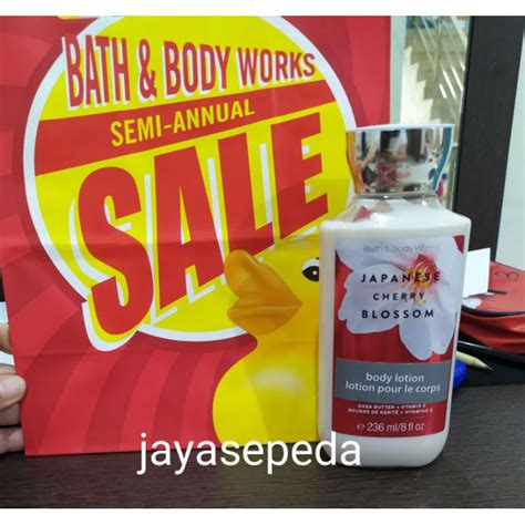 Jual Bath Body Works Lotion Bbw Original Japanese Cherry Blossom Shopee Indonesia