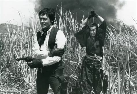 ALAIN DELON TOSHIRO Mifune Soleil Rouge Red Sun Photo De Presse