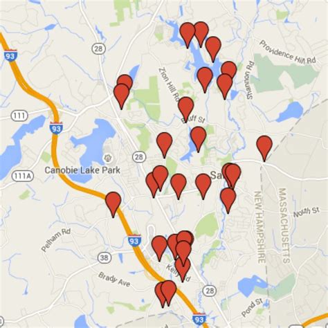Salem 2015 Halloween Sex Offender Safety Map Salem NH Patch