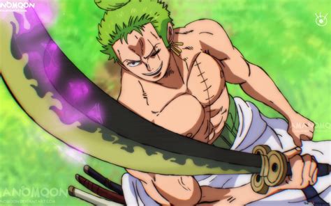 One Piece - Roronoa Zoro With Enma Sword 2K wallpaper download